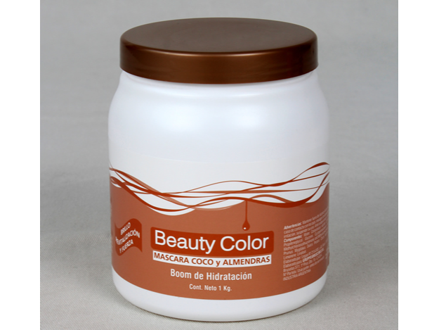 BEAUTY COLOR MASCARA COCO Y ALMENDRAS1 KG.