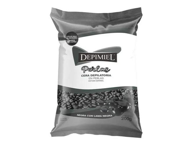 DEPIMIEL CERA EN PERLAS NEGRA 200GRS