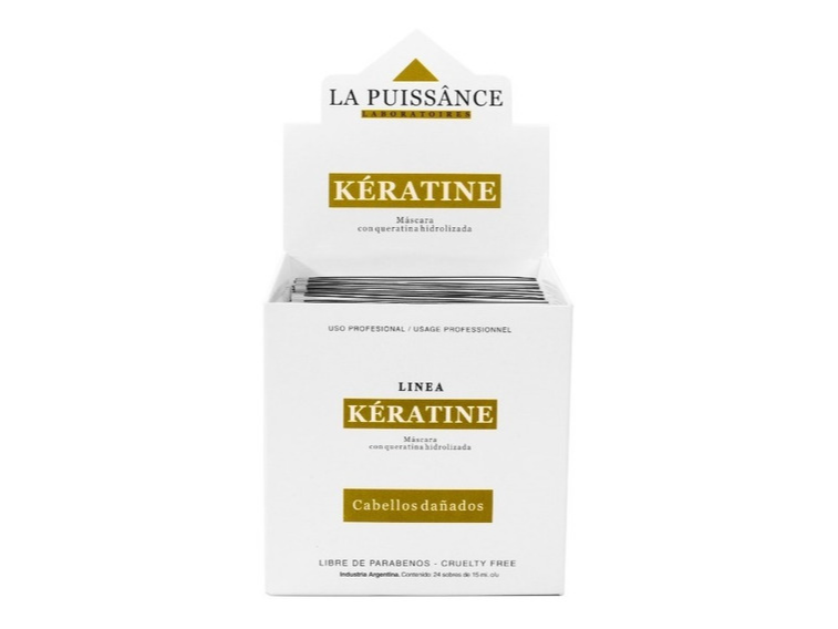 LA PUISSANCE SACHET MÁSCARA CON QUERATINA HIDROLIZADA X 15 ML