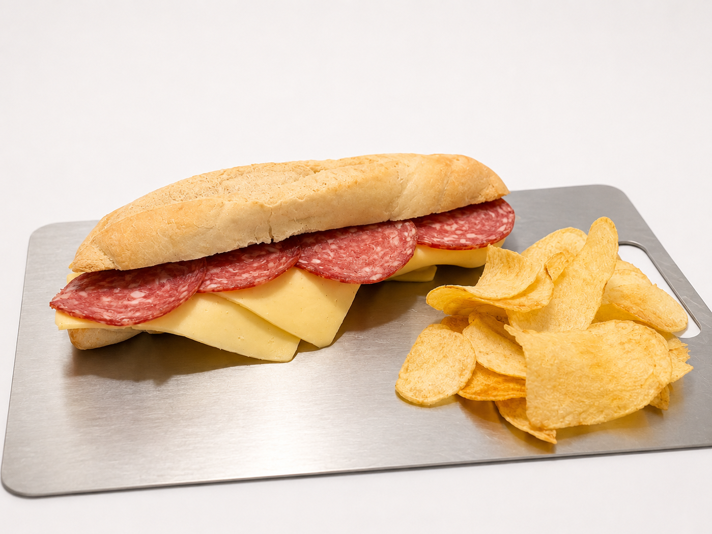 BAGUETTE SALAME de punto fresco