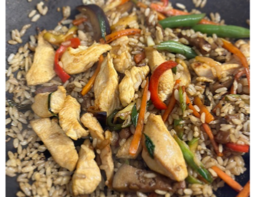 Wok de Pollo