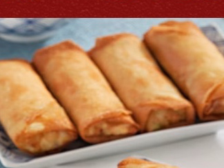 Rollitos  de primavera de Pollo