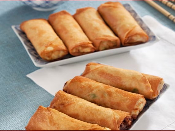 Rollitos de Primavera de Langostinos