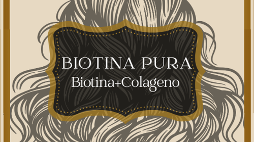 Linea Biotina pura +Colágeno