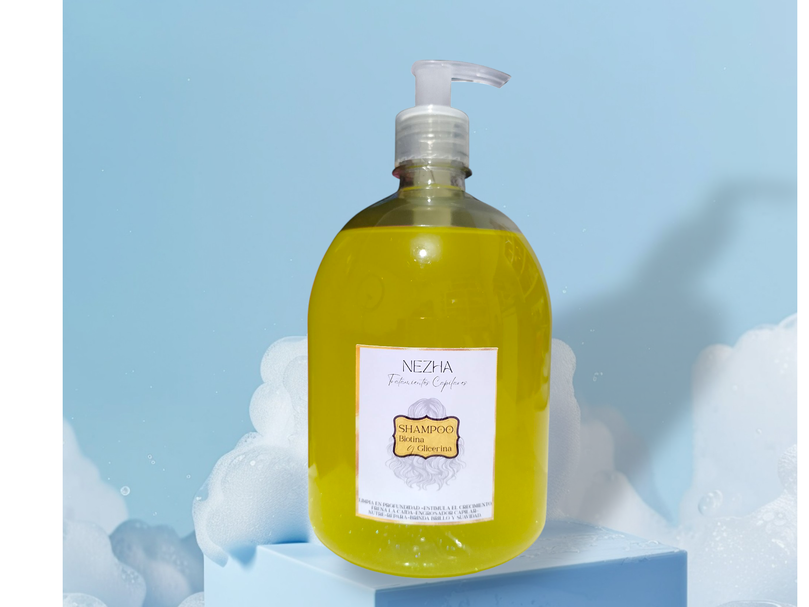 Shampoo BIOTINA y glicerina