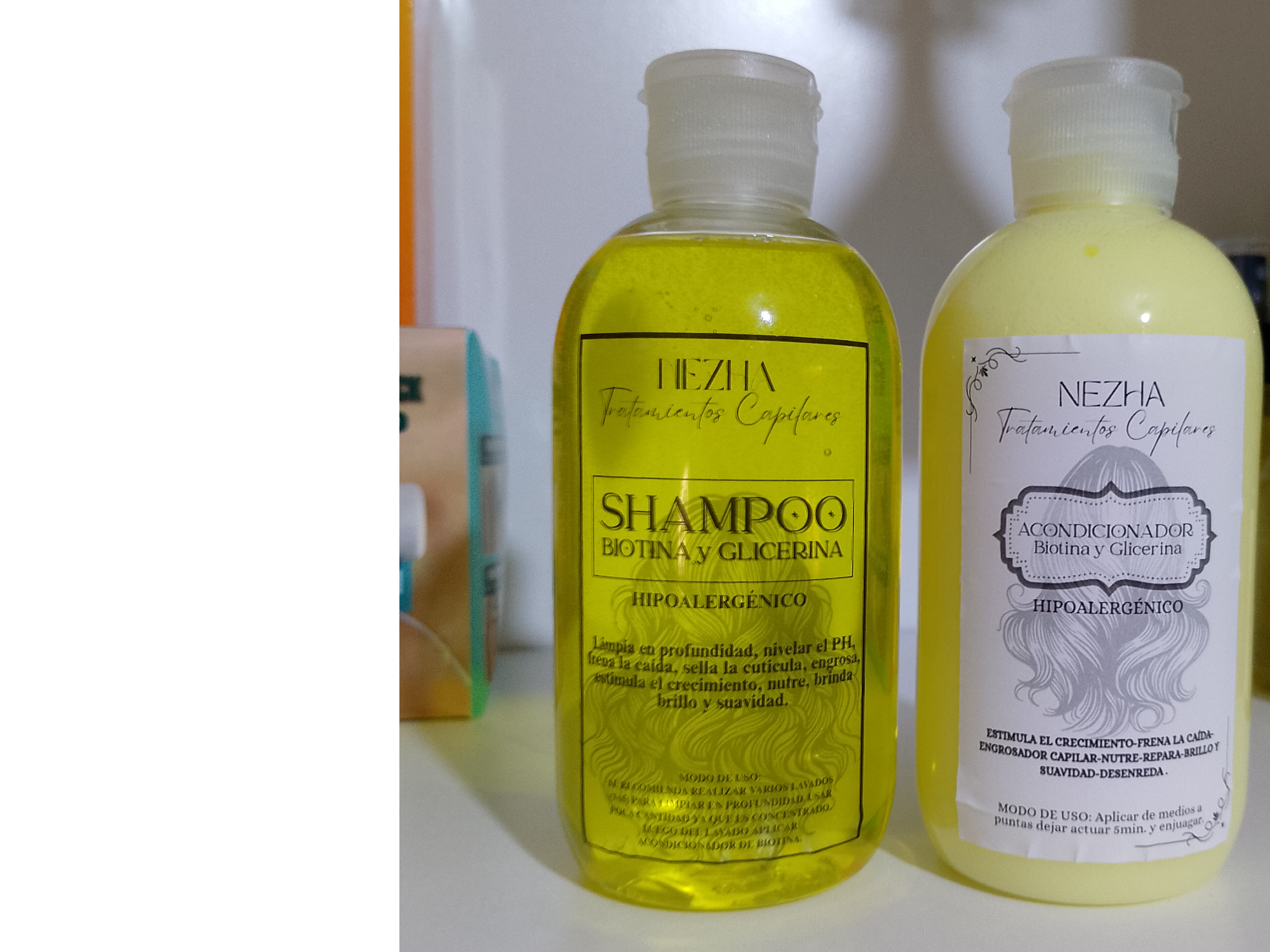 Shampoo BIOTINA y glicerina 250ml
