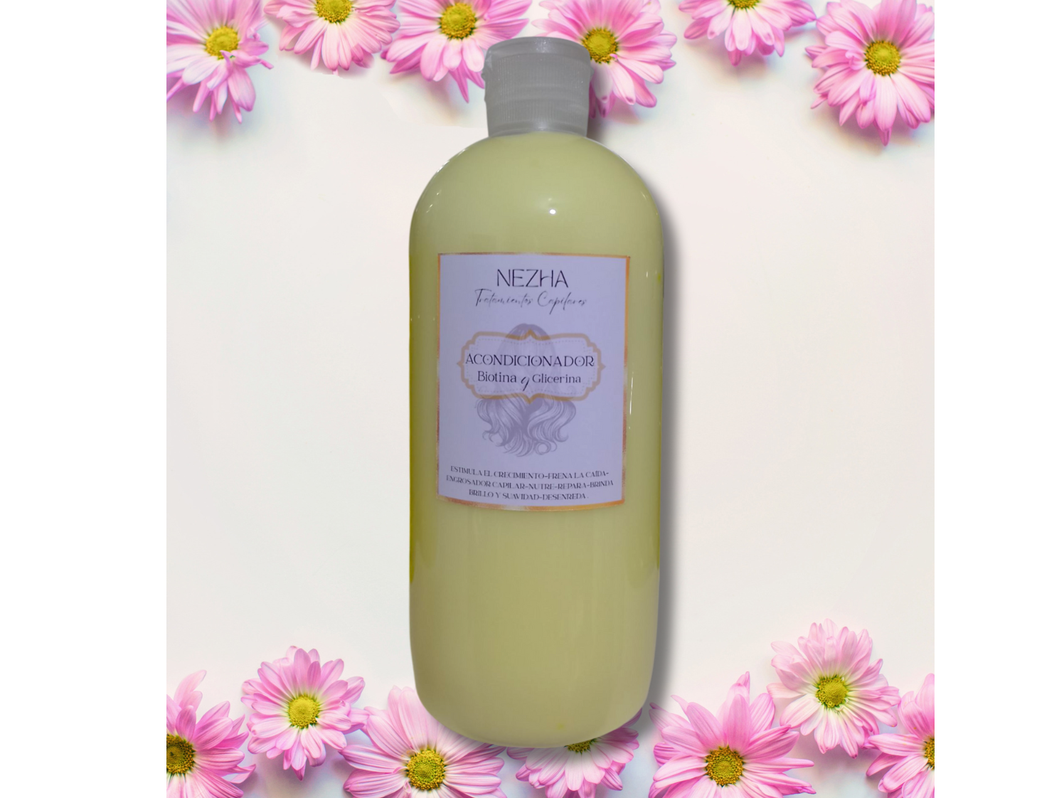 Acondicionador Biotina y glicerina 400ml