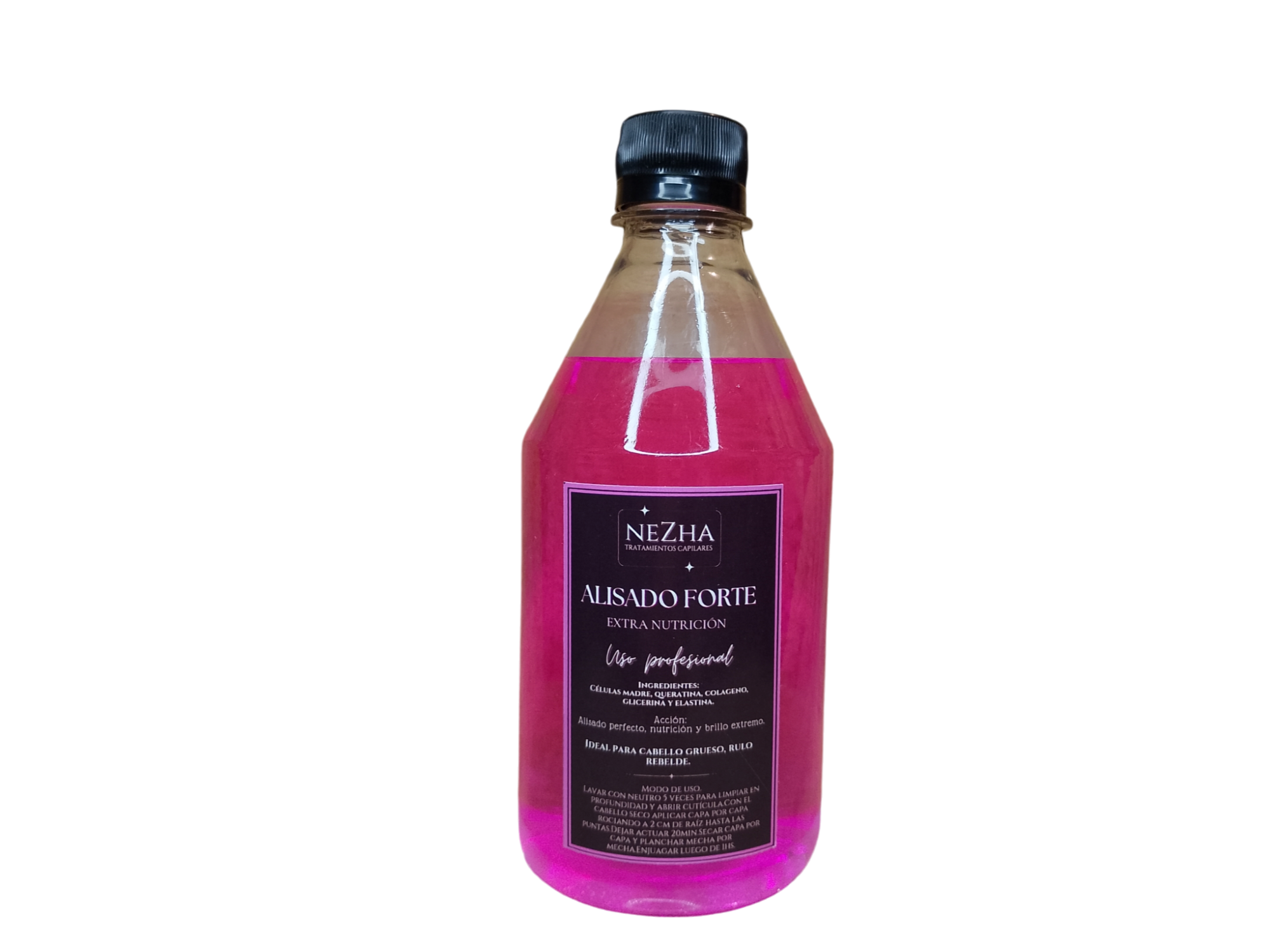 Alisado forte 1 litro pelo grueso-rulos