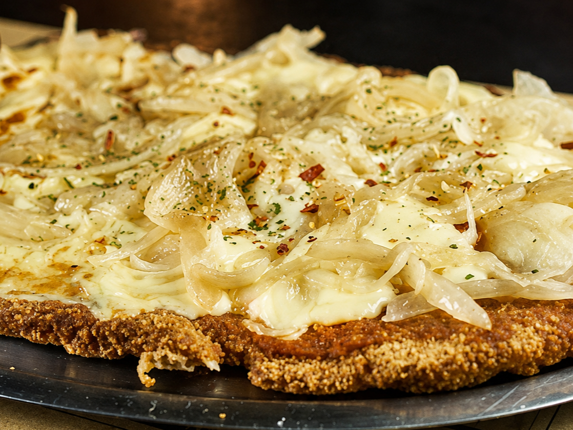 Milanesa a la Fugazzeta