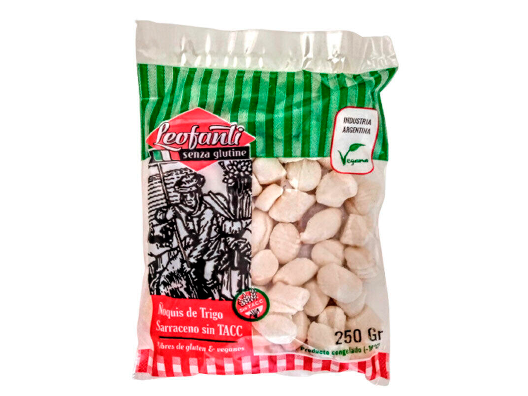 Ñoquis veganos de Trigo Sarraceno de Papa x 250g - Leofanti