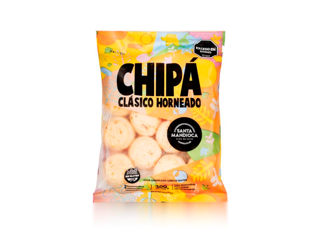 Chipa Clasico Horneado x 300g - Santa Mandioca