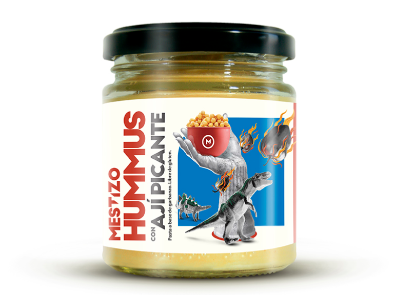 Hummus con Ají Picante