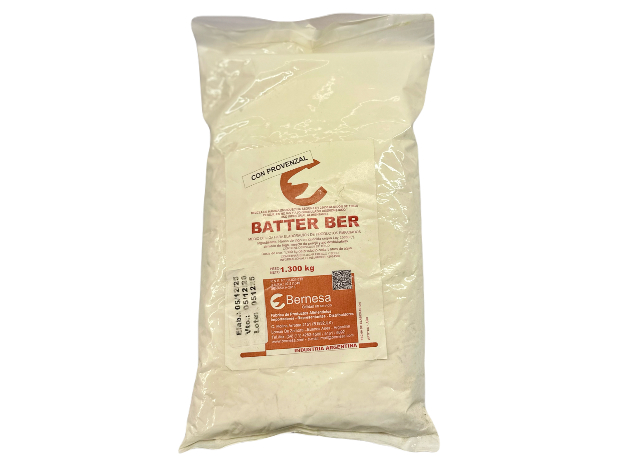 Integral para Milanesa Batter Ber