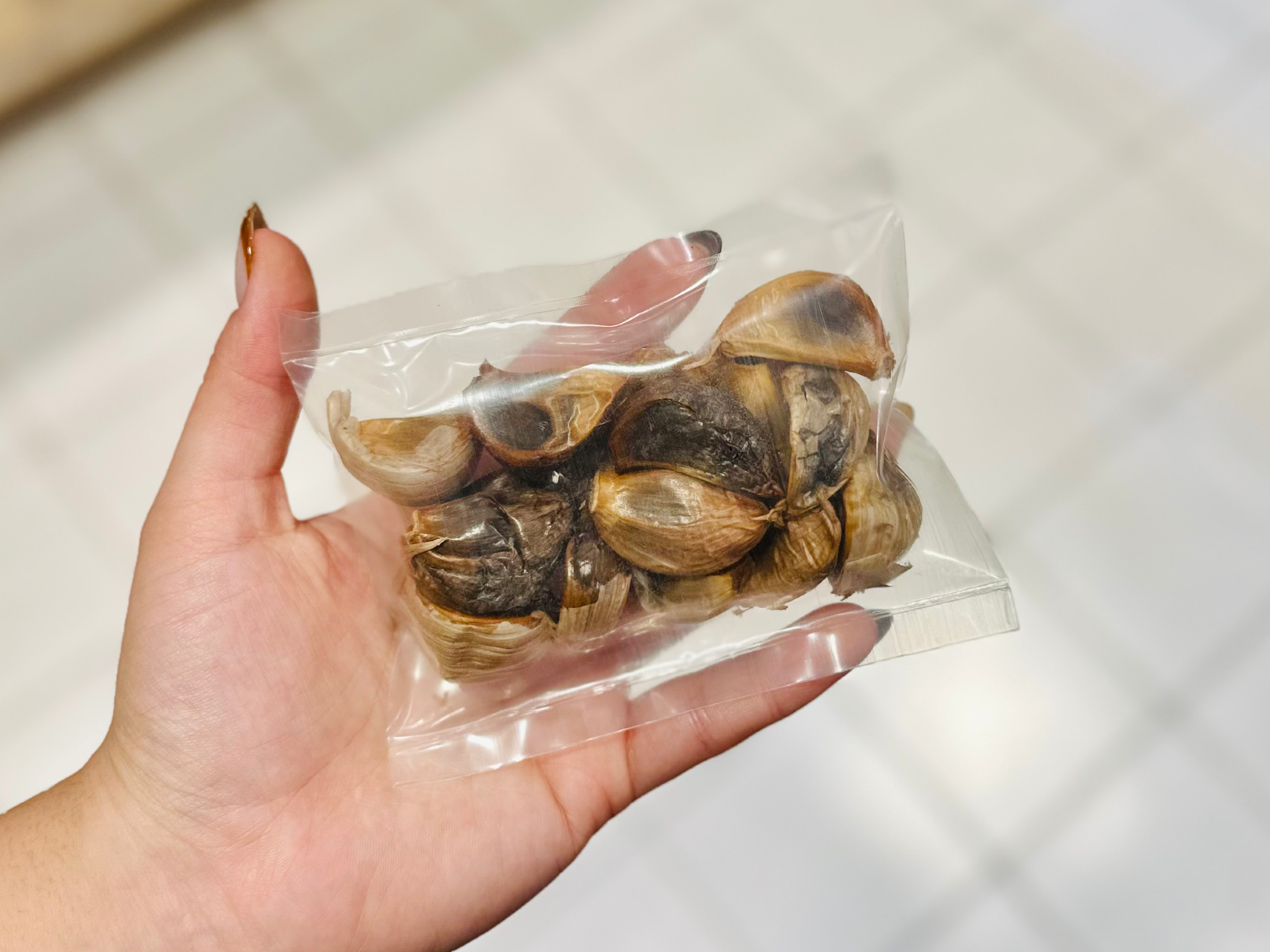 Dientes sin pelar de Ajo Negro