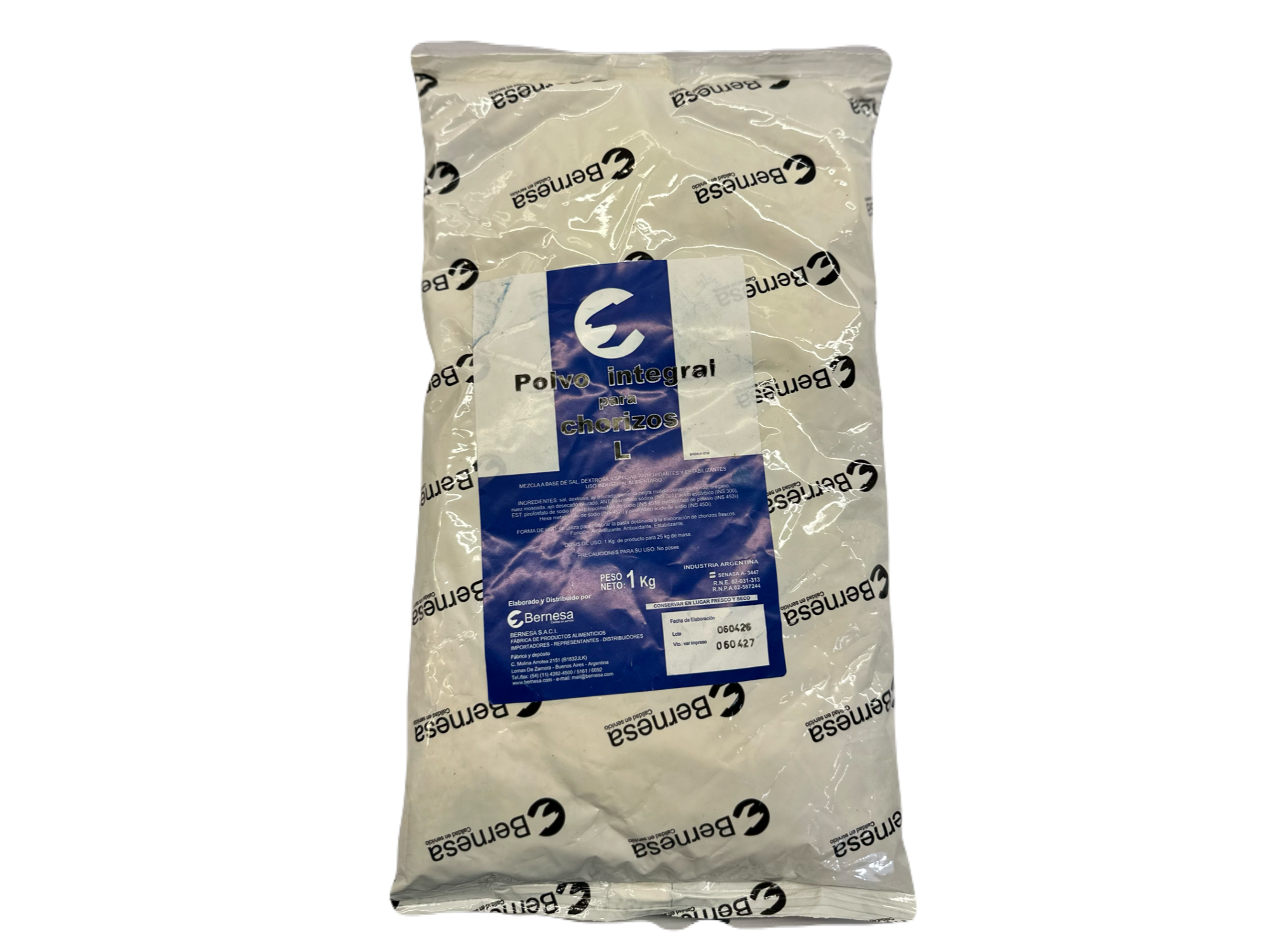 Integral para Chorizo