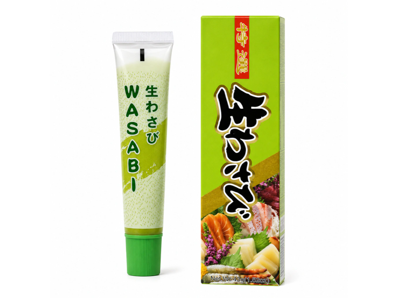 Wasabi en pasta