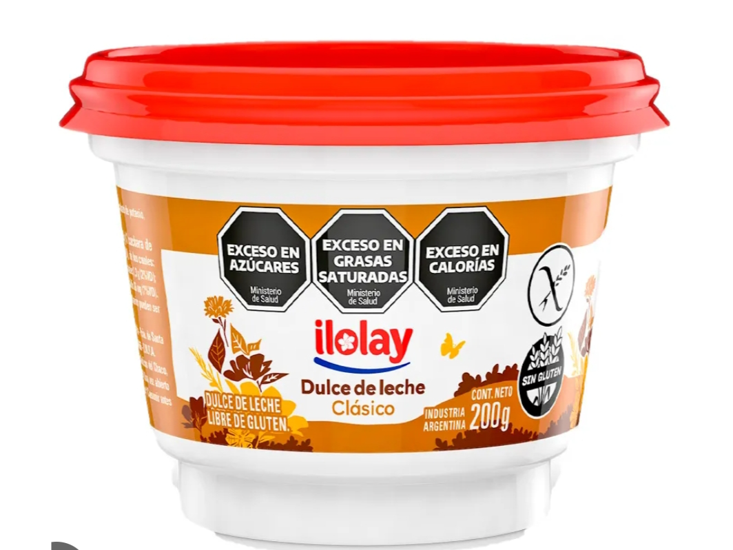 Dulce de leche x 200gr ilolay