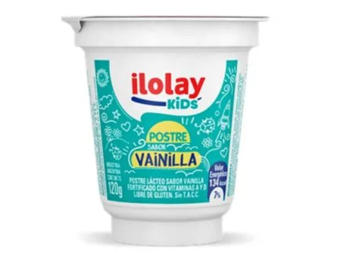 Postre vainilla x 120gr ilolay