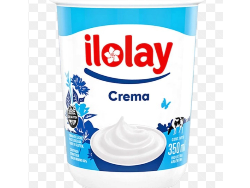 Crema de leche x 350cc ilolay