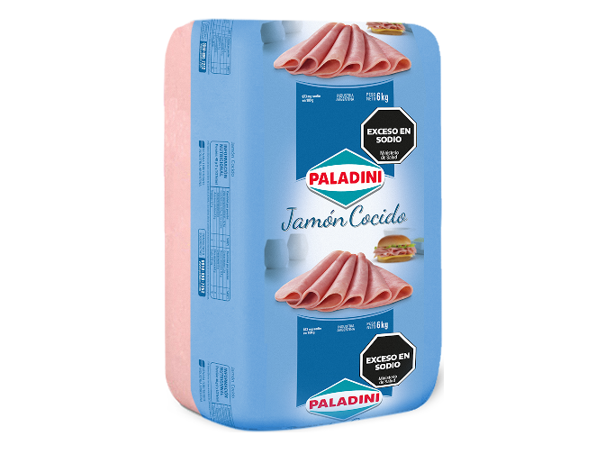 JAMON COCIDO PALADINI X 6KG