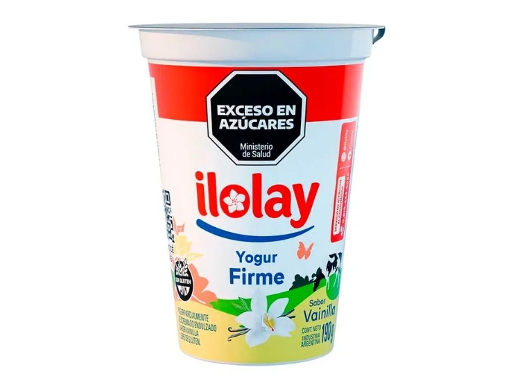 Yogur firme ilolay x 190gr frutilla