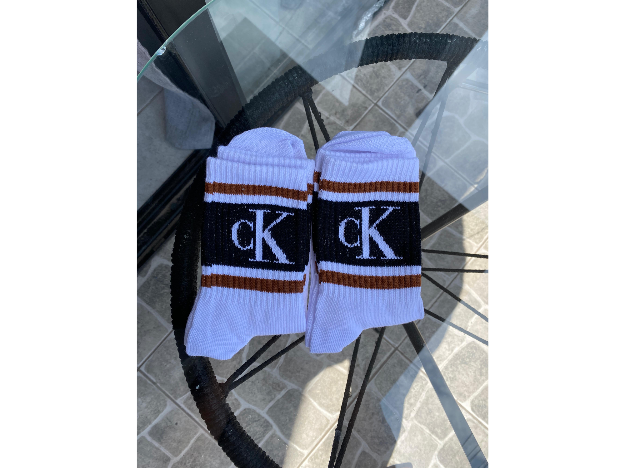 MEDIAS CLAVIN KLEIN BLANCA