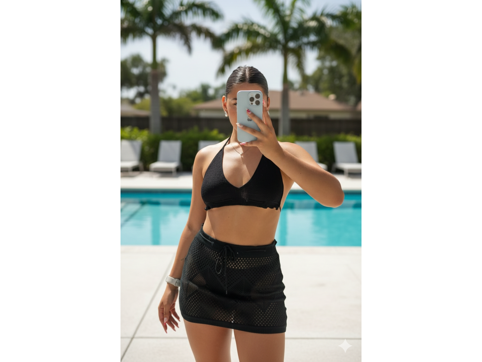 Conjunto de hilo NEGRO