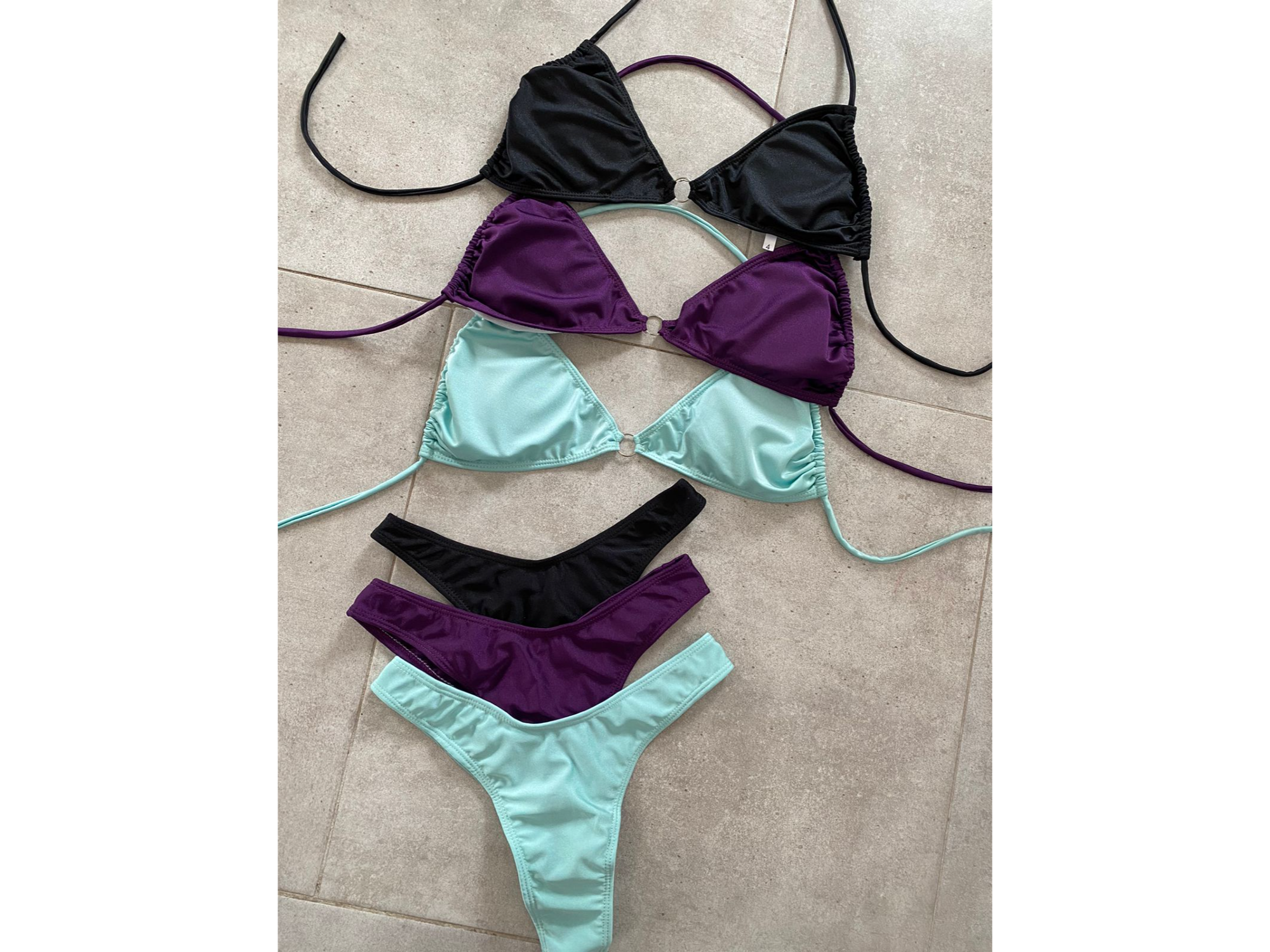 BIKINI Cuello enterizo AQUA
