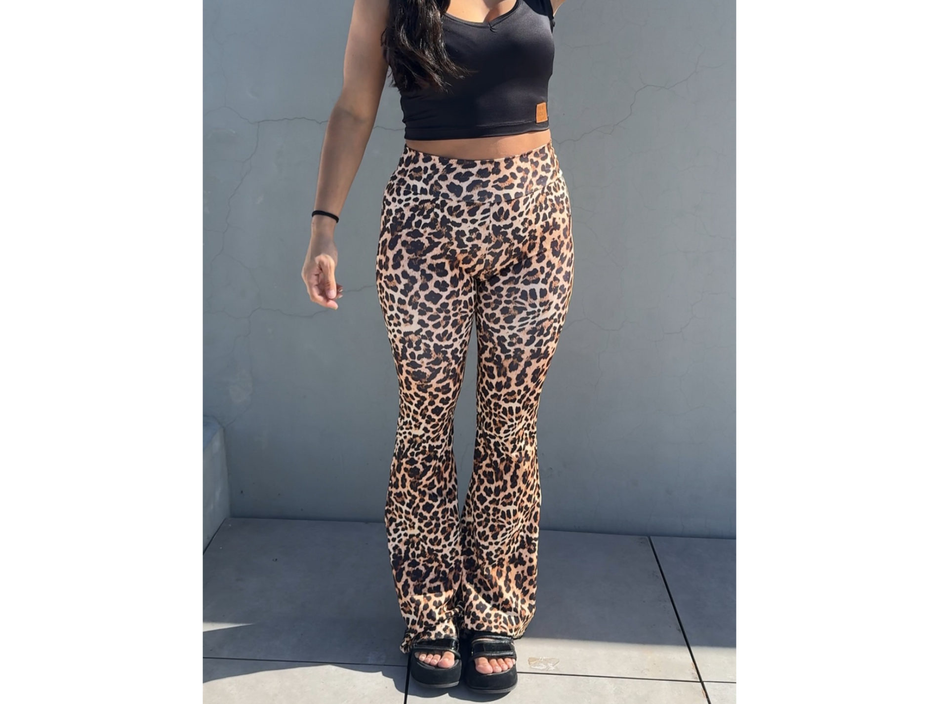 Calsa Oxford Animal print Oscura