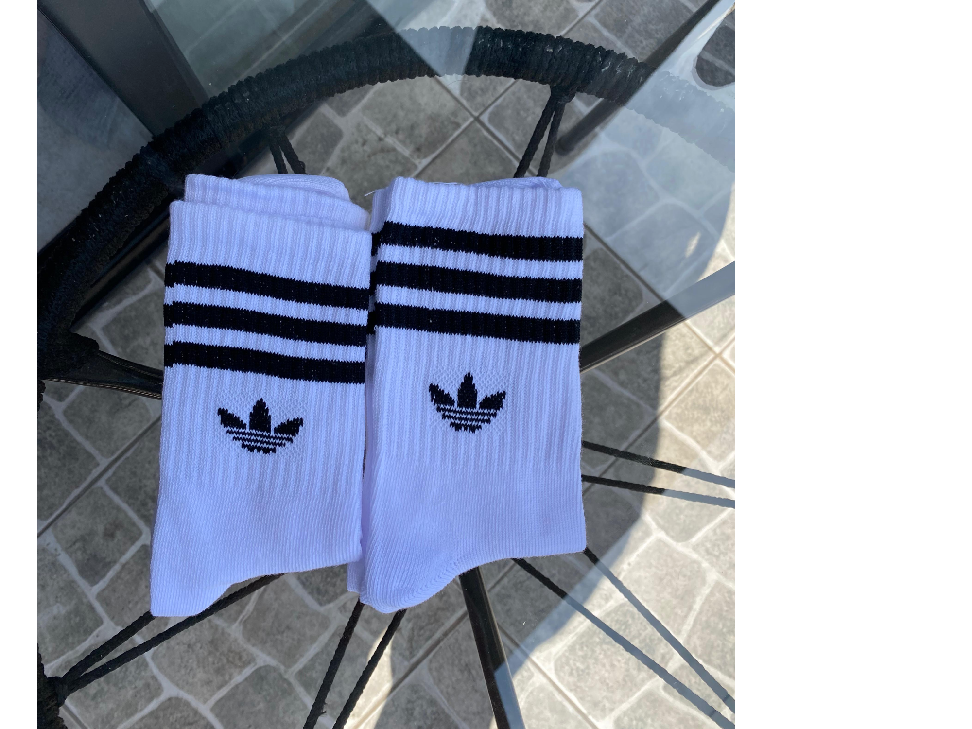 MEDIAS ADIDAS BLANCA CLÁSICA