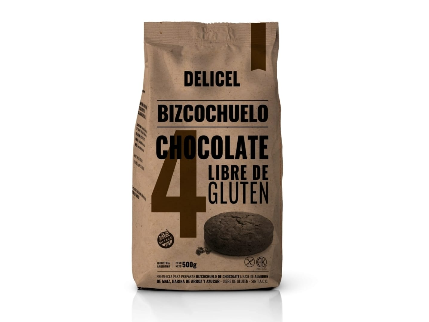 PREMEZCLA BIZCOCHUELO DE CHOCOLATE DELICEL
