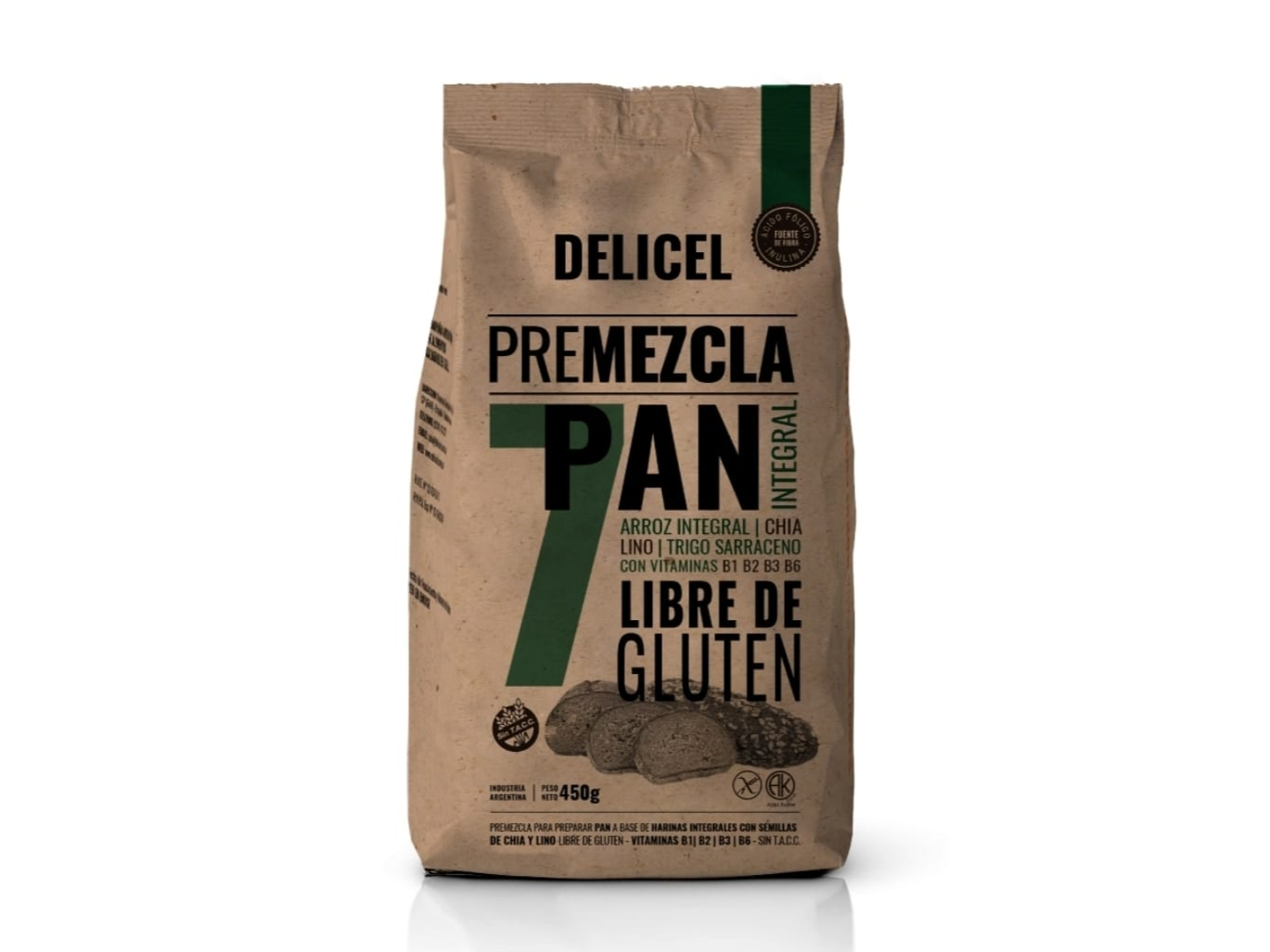 PREMEZCLA PAN INTEGRAL DELICEL