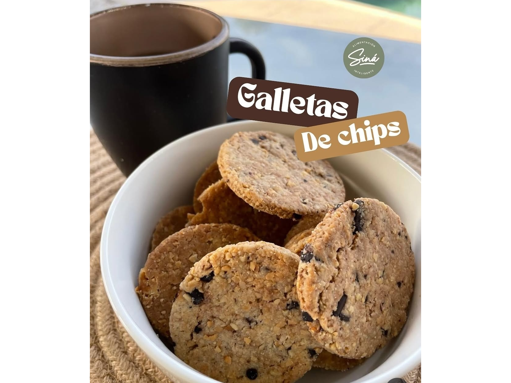 GALLETAS KETO CON CHIPS CHOCOLATE / NUEZ