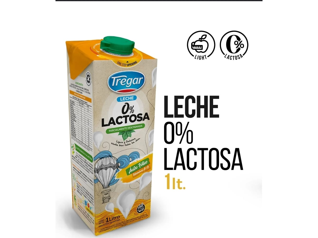 LECHE SIN LACTOSA