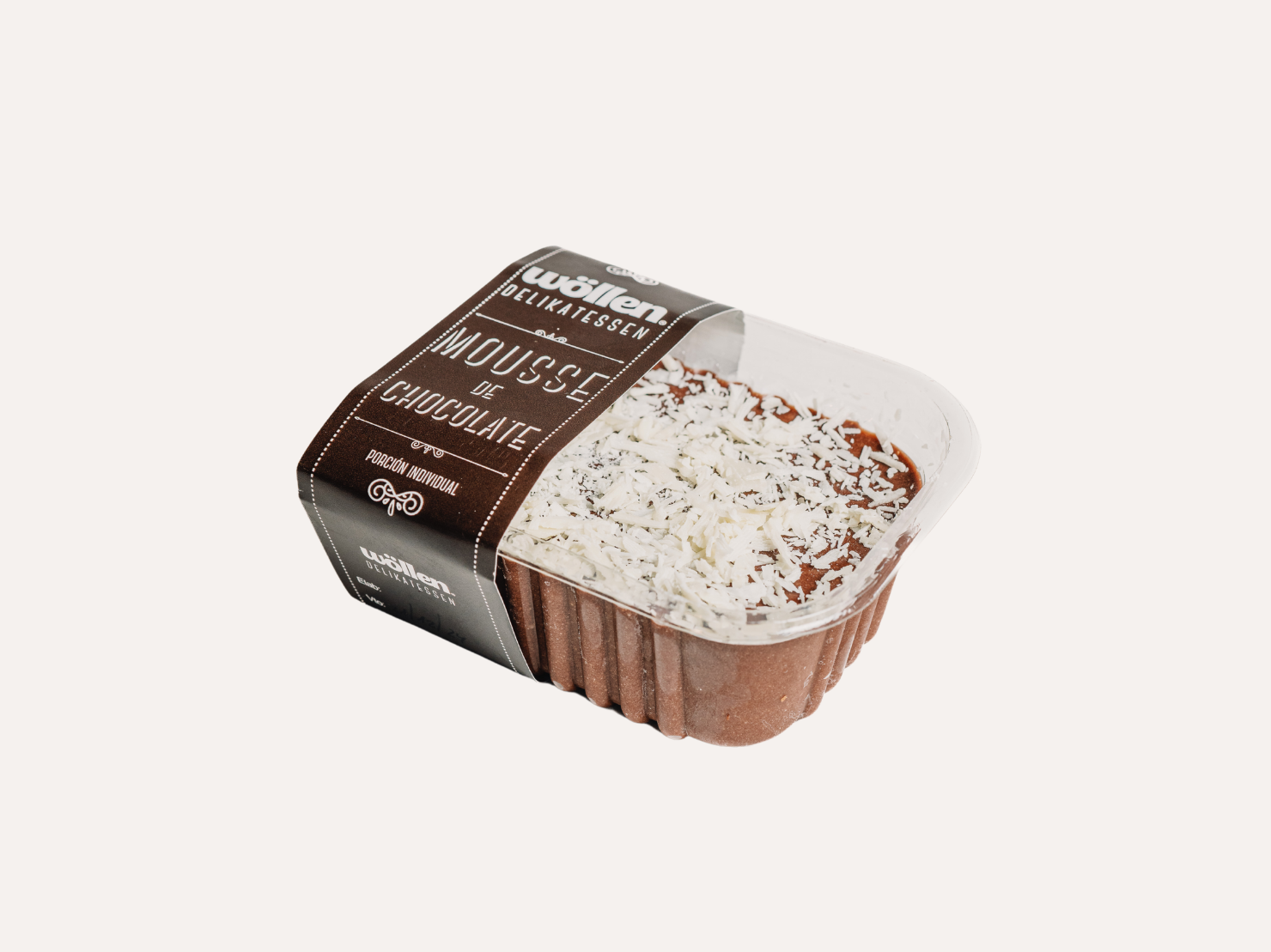 Postre Mousse de Chocolate (individual)