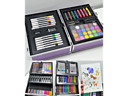 Set de Arte 133 Piezas valija metálica