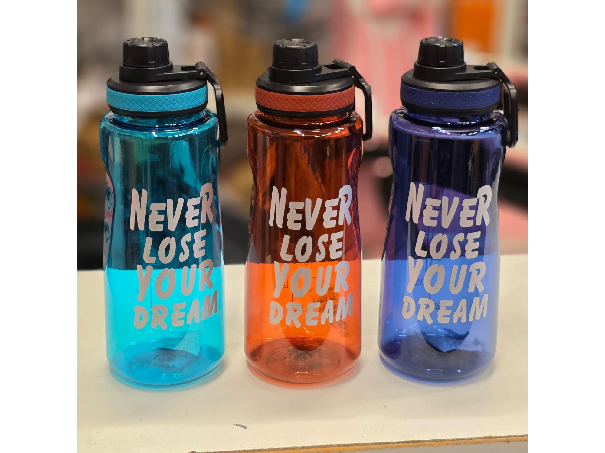 Botella Deportiva Motivacional 1 Litro