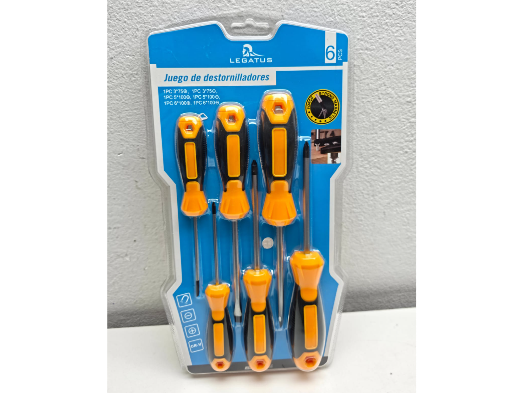 Juego de Destornilladores x6 – Legatus