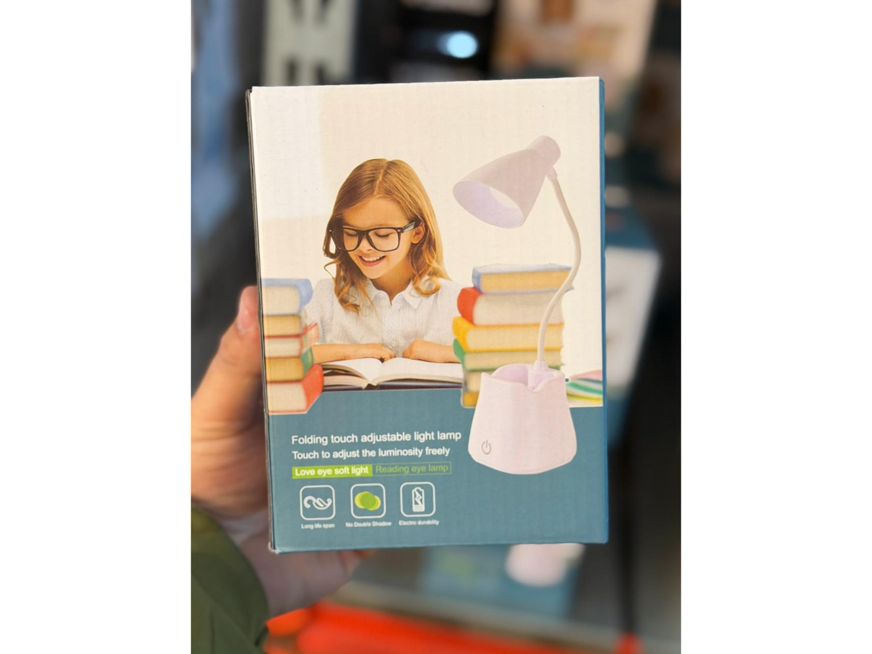 Lámpara de Escritorio LED Táctil Plegable