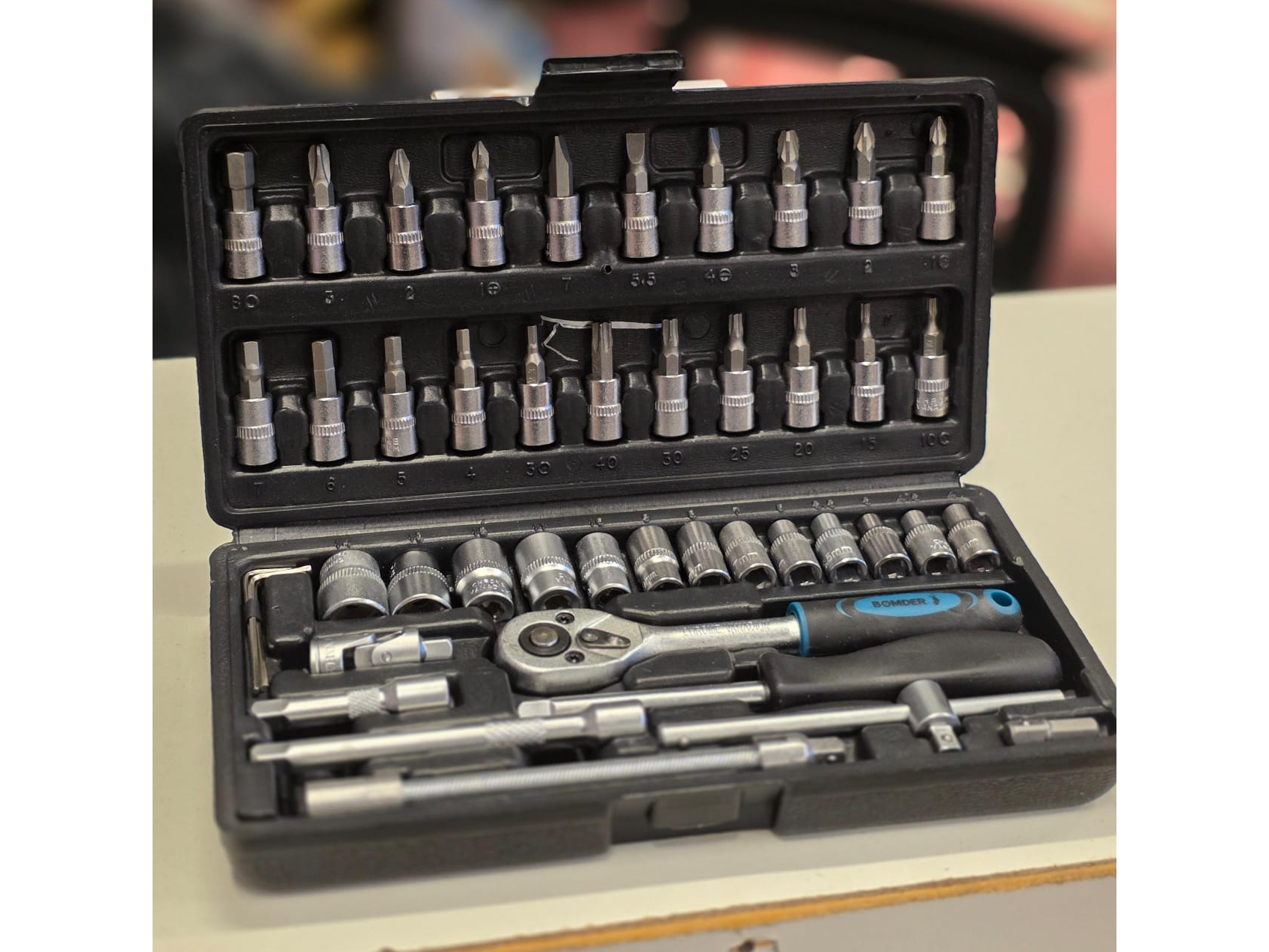 Caja de Tubos Bomder –x 46 Piezas