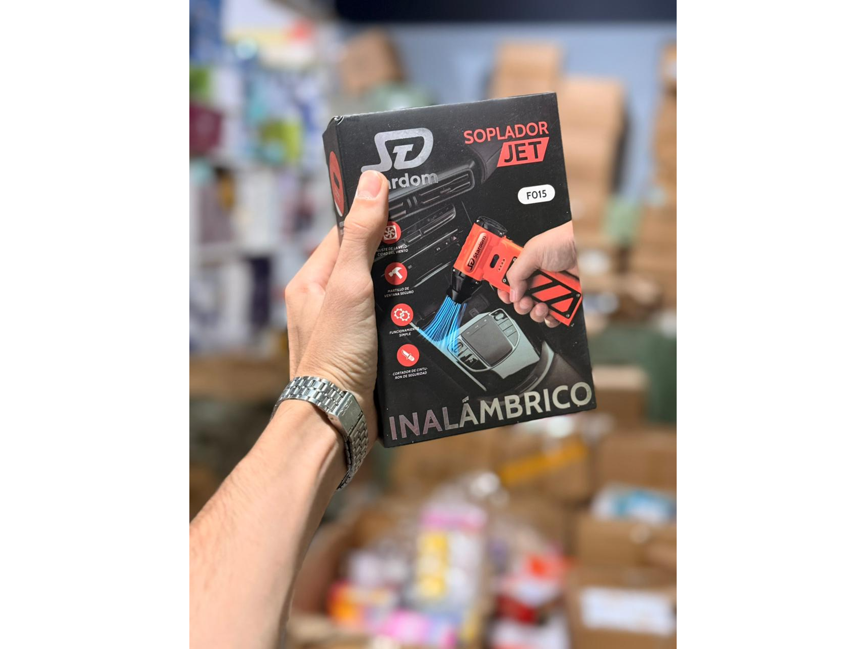 Soplador de Aire Súper Jet Inalámbrico