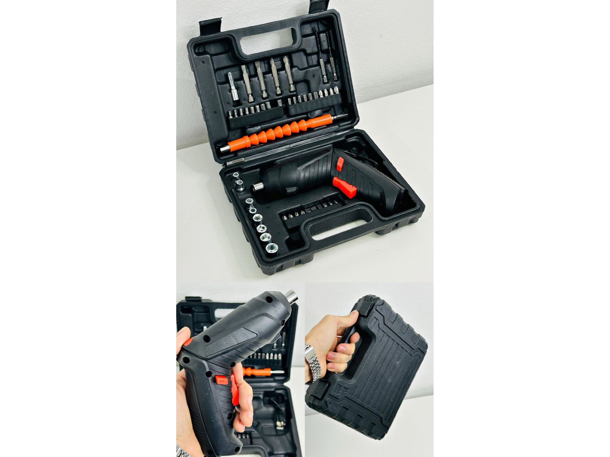 DESTORNILLADOR DE MANO ELECTRICO PORTATIL