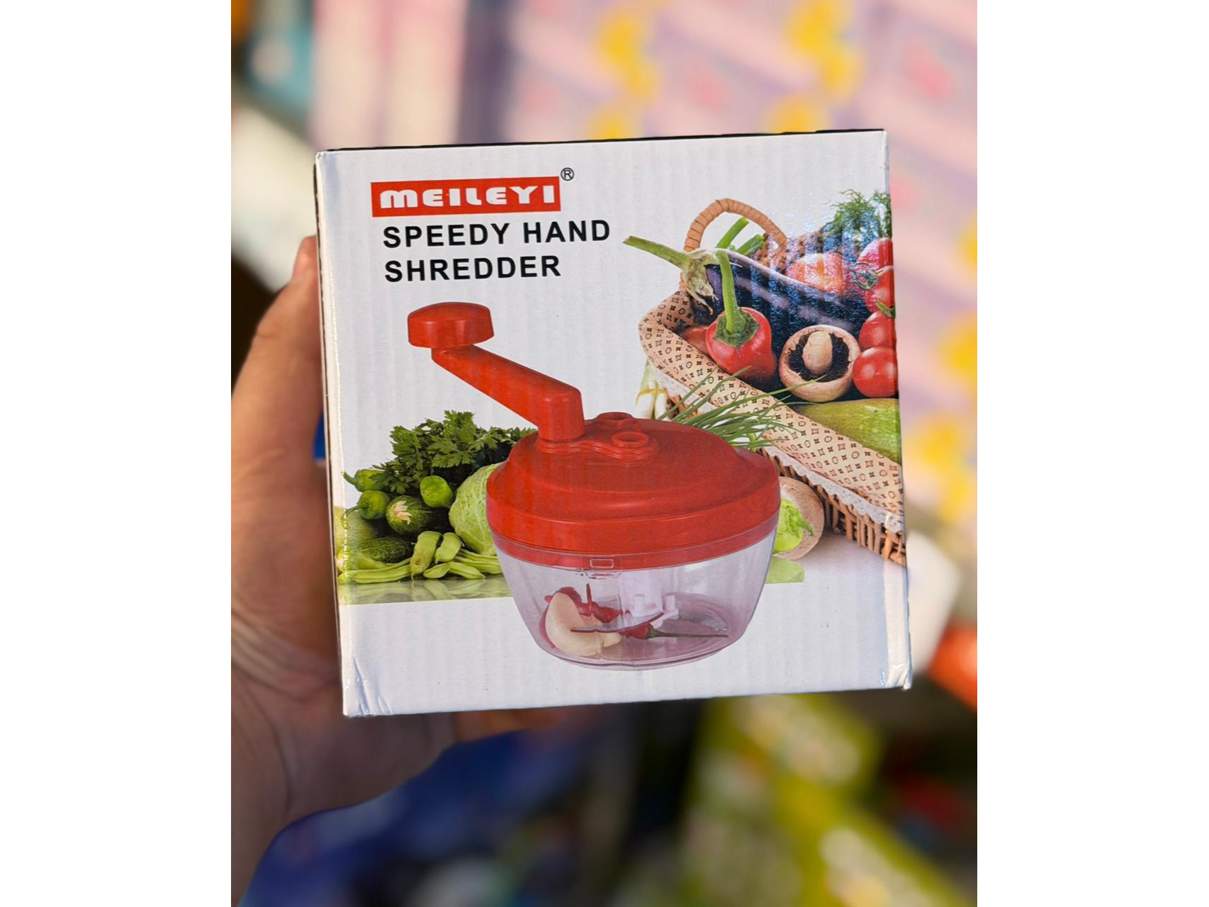 Picador Manual de Verduras – Speedy Hand Shredder