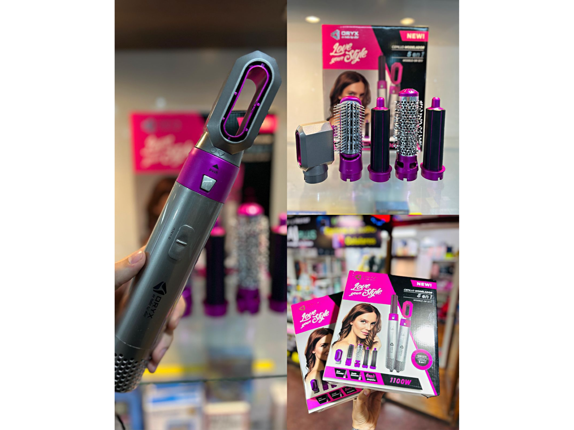 CEPILLO MODELADOR 5 EN 1