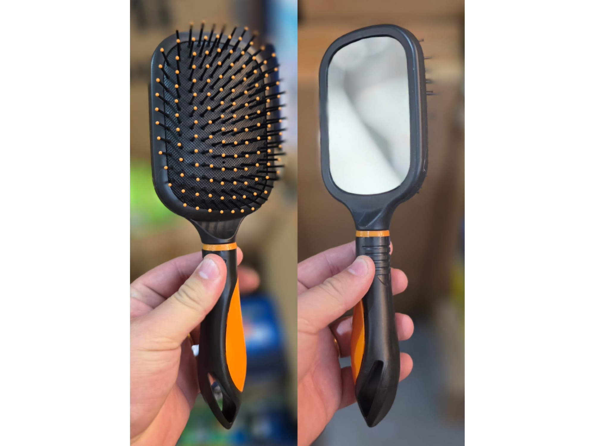 Peine Cepillo con Espejo