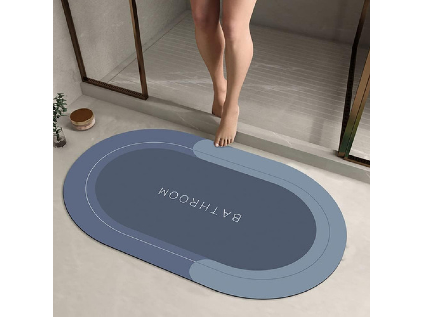 Alfombra de Baño Súper Absorbente & Antideslizante