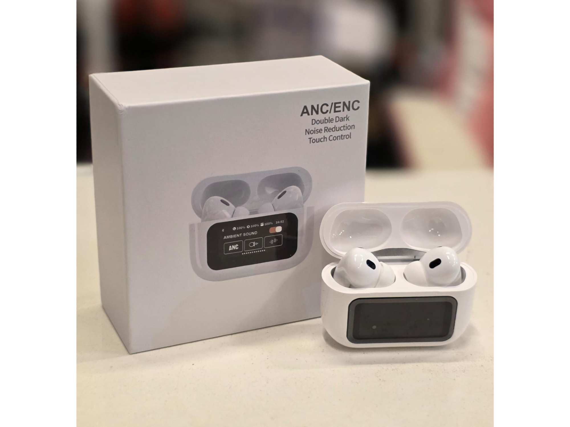 Auriculares Bluetooth con pantalla