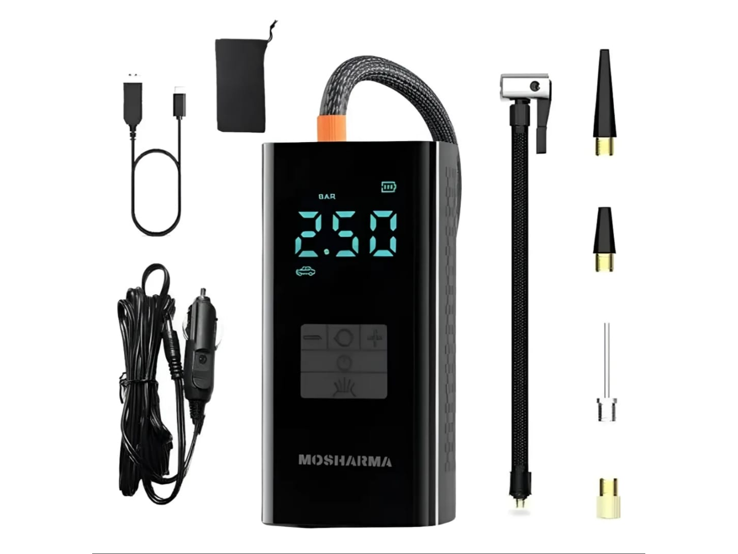 Compresor de Aire Portátil Digital