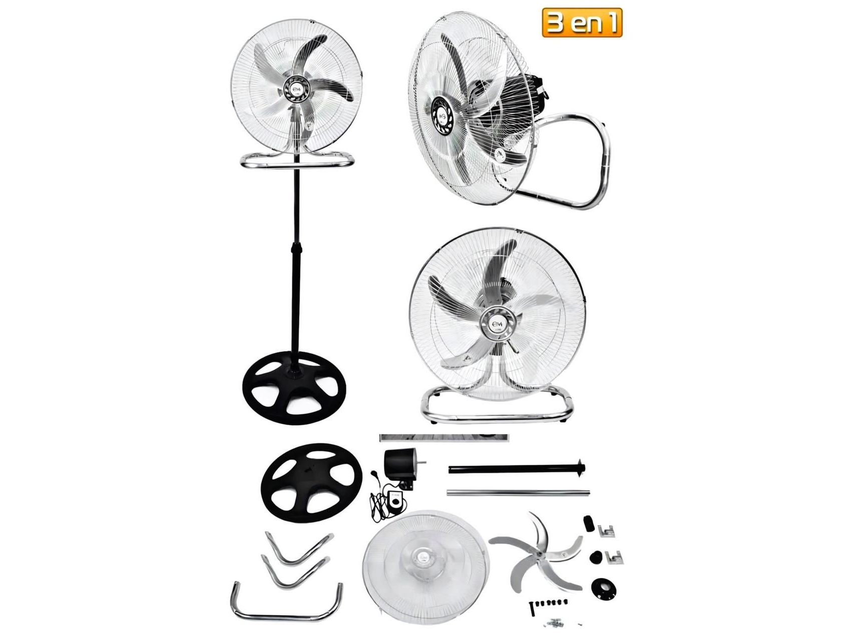 🌪️ VENTILADOR OM 18” 3 EN 1