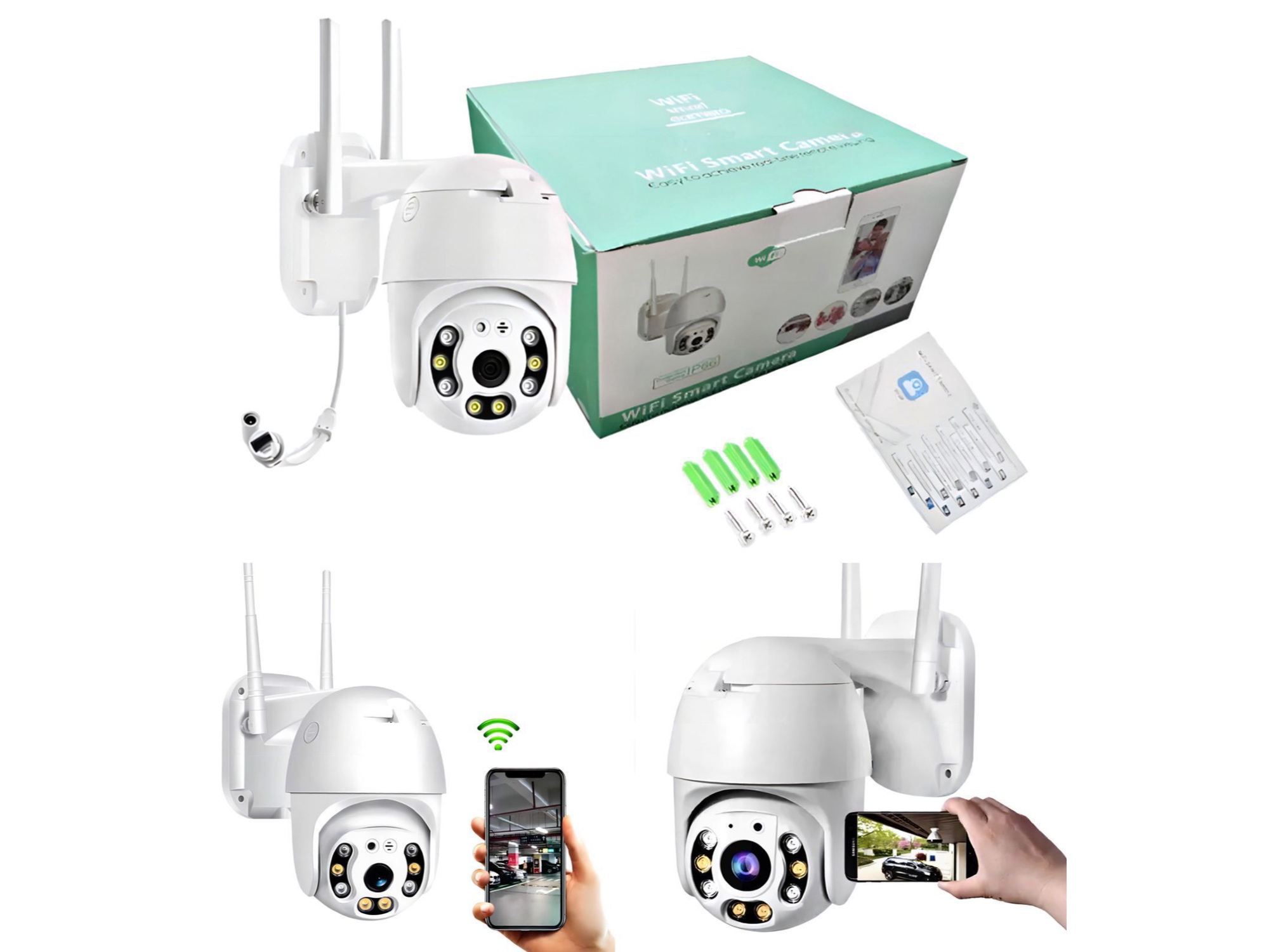 CAMARA DE SEGURIDAD WIFI EXTERIOR